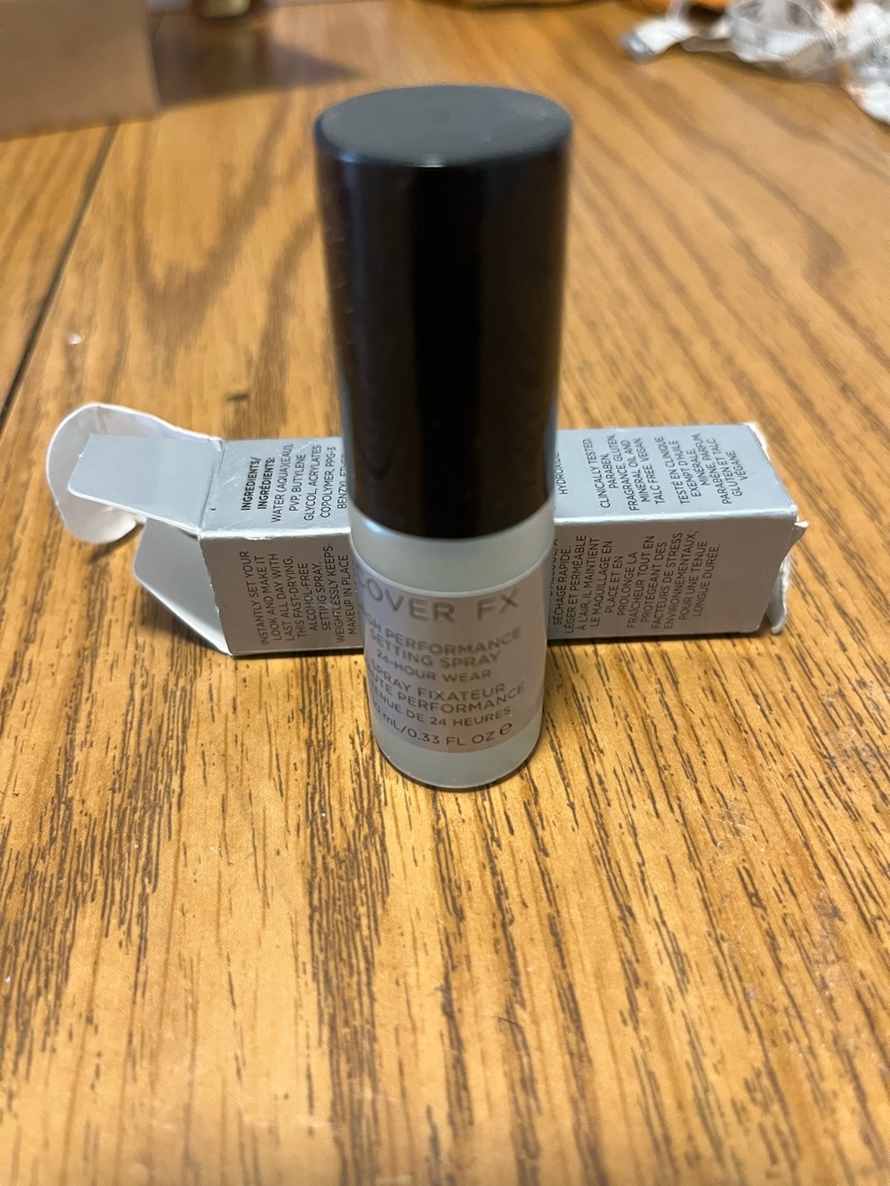 COVER FX High-Performance Setting Spray — Black Cap, White Bottle
